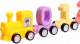 Миниатюра изображения товара Развивающий игровой набор Zabiaka Магнитный паровозик ААА-30 / 10063686