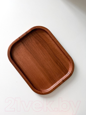 Декоративная тарелка Richwood Mini Tray 20x25 (коричневый)