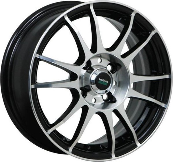 Литой диск Megami MGM-3 14x6" 4x100мм DIA 67.1мм ET 43мм BKF