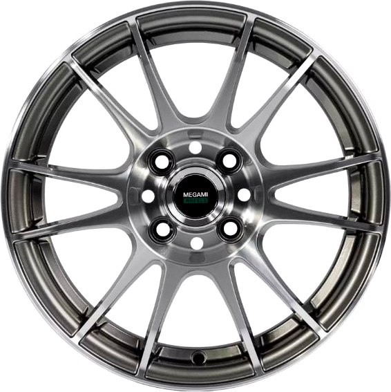 Литой диск Megami MGM-3 14x6" 4x100мм DIA 73.1мм ET 35мм GMF