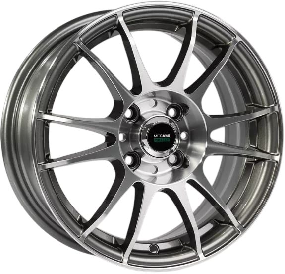 Литой диск Megami MGM-3 14x6" 4x100мм DIA 73.1мм ET 35мм GMF