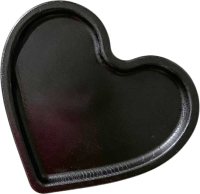 Декоративная тарелка Richwood Mini Heart (черный) - 