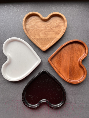 Декоративная тарелка Richwood Mini Heart (черный)