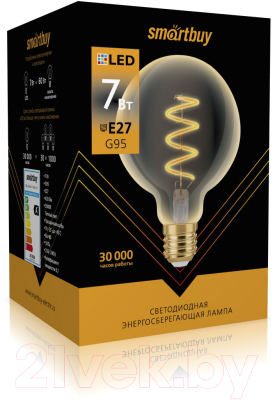 Лампа SmartBuy SBL-G95Art-7-30K-E27