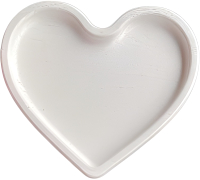 Декоративная тарелка Richwood Mini Heart (белый) - 