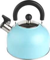 Чайник со свистком Катунь КТ-105MB (голубой матовый) - 