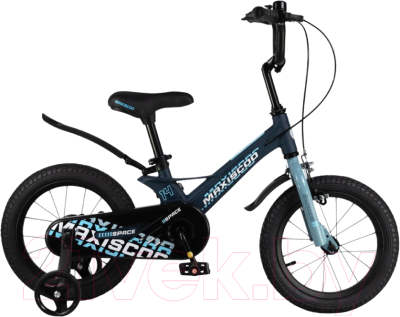 Детский велосипед Maxiscoo Space Стандарт Плюс 2024 / MSC-S1431 (матовый ультрамарин)