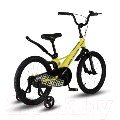 Детский велосипед Maxiscoo Space Стандарт 2024 / MSC-S1835 (желтый матовый)