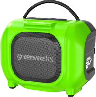 Портативная колонка Greenworks GPT-MNBS / 3503107 (без АКБ и ЗУ) - 