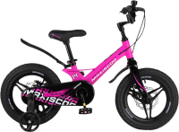 Детский велосипед Maxiscoo Space Deluxe Plus 2024 / MSC-S1432D (ультра-розовый матовый) - 