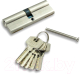 Цилиндровый механизм замка Astex 45x45 - 5С ключ/ключ - 