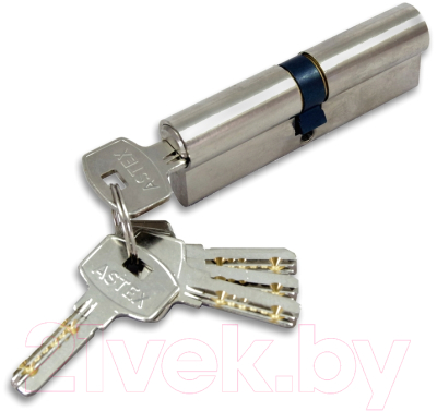 Цилиндровый механизм замка Astex 35x35 - 5С ключ/ключ