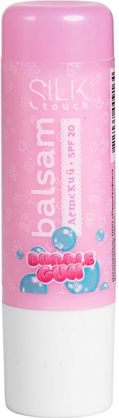 Бальзам для губ детский Silktouch Bubble Gum детский (4.6г)