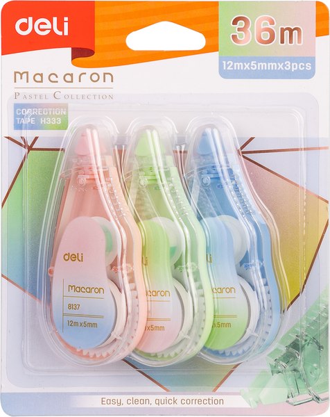Корректор для текста Deli Macaron / H333