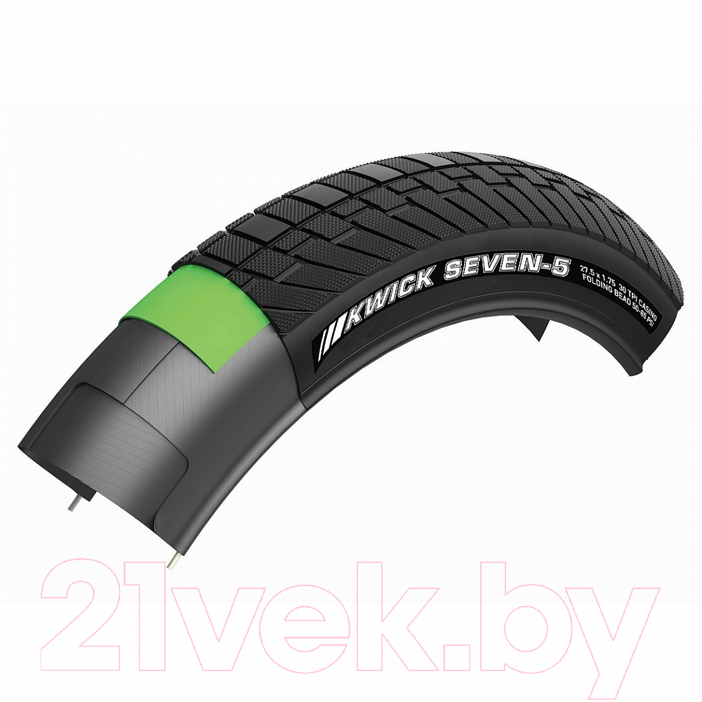 Велопокрышка Kenda K1052 Kwick Seven.5 TPI30 27.5x2.20 / 5-523811