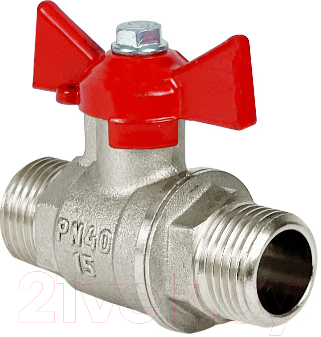 Шаровой кран Valfex НР/НР 3/4" / VF.219.NB1.034 (ручка-бабочка)