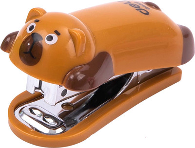 Степлер Deli Kids. Медвежонок / 0452 (коричневый) - 