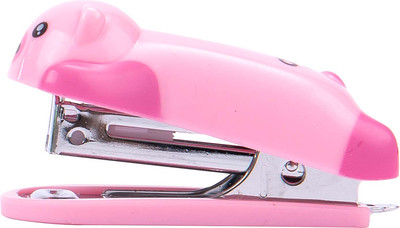 Степлер Deli Deli Kids. Поросенок / 0452 (розовый) - 