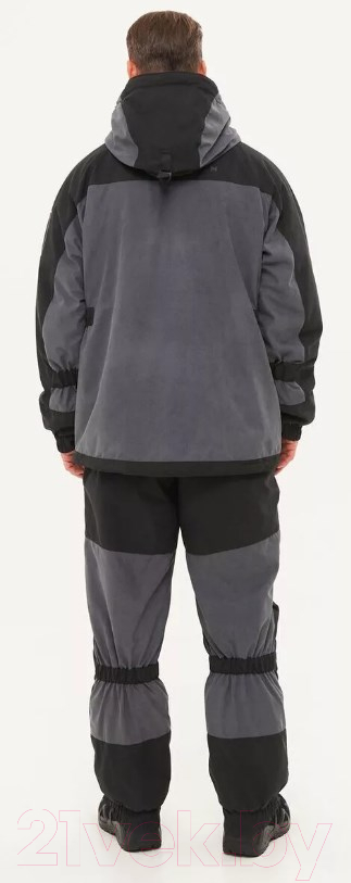 Костюм для охоты и рыбалки Huntsman Горка-Люкс -25°C Исландия Серый (р-р 56-58/182-188) — фото 2