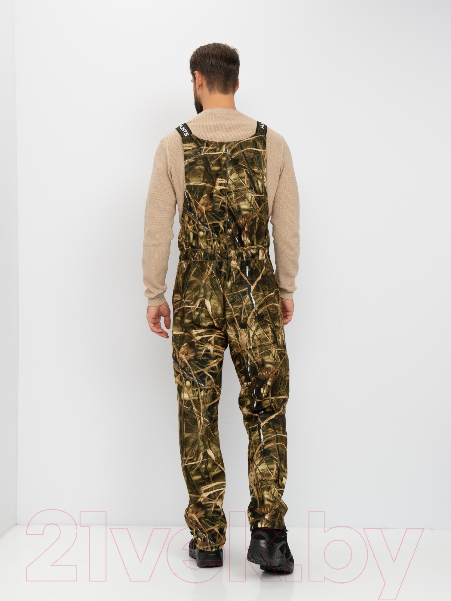 Костюм для охоты и рыбалки Huntsman Никс Люкс -5°C Alova Windblock Камыш (р-р 44-46/182-188) — фото 3