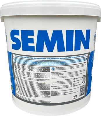 Грунтовка Semin Sous-Couche Airless (22кг, белая крышка)