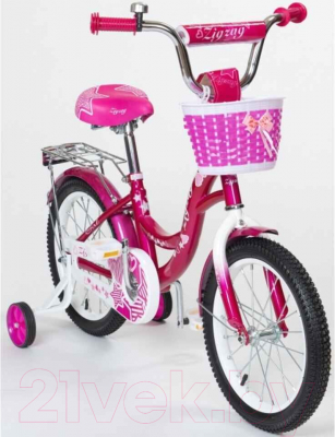 Велосипед ZigZag Girl / ZG-1632 (малиновый)