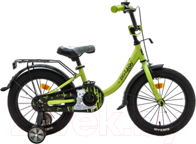 Детский велосипед ZigZag Zoo / ZG-1684 (зеленый)