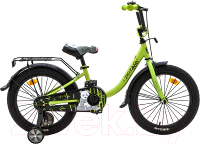 Детский велосипед ZigZag Zoo / ZG-1884 (зеленый)
