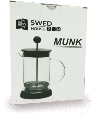 Френч-пресс Swed house Munk 34.24.9914 (черный)