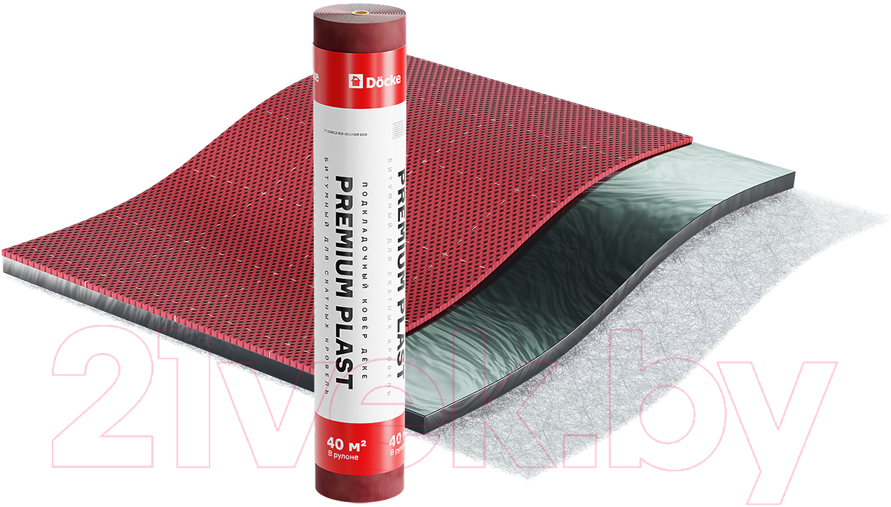 Рубероид Docke Premium Plast ZRCA-1099