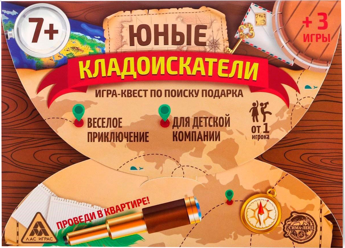 Настольная игра Лас Играс Юные кладоискатели / 1396421