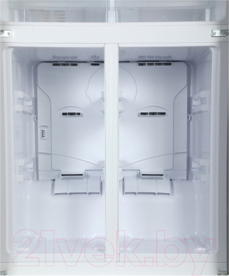Холодильник с морозильником Hyundai CM5084FIX