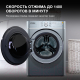 Миниатюра изображения товара Стиральная машина Hyundai WME9413 (темно-серебристый)