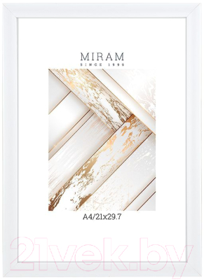 Рамка Мирам Со стеклом 641801-A4 (21х30)