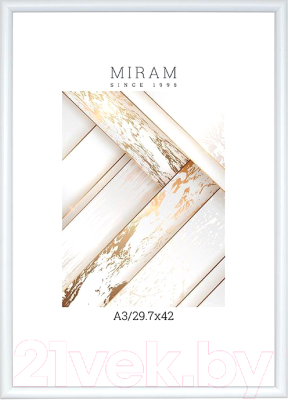 Рамка Мирам 642061-A3 (29.7х42)