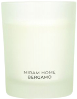 Свеча Мирам Табак и бергамот Bergamo / 4012117 (200г) - 
