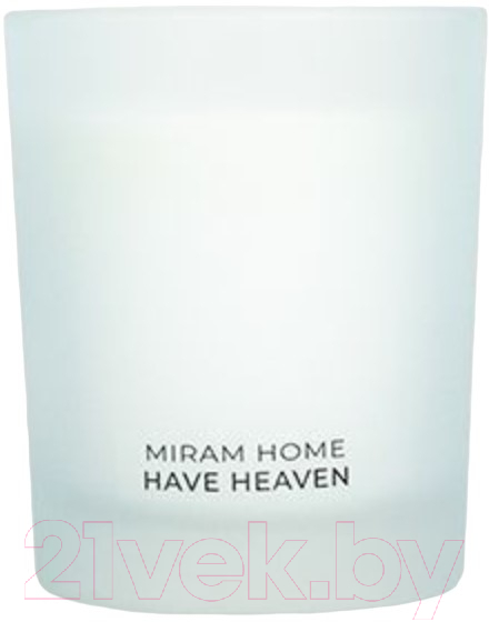 Свеча Мирам Сейшелы Have Heaven / 4012119 (200г)