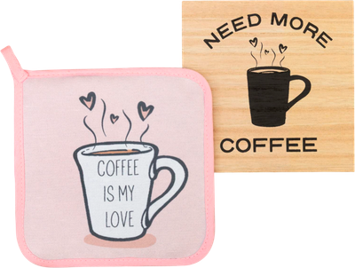 

Прихватка, Coffee + подставка / 5599473