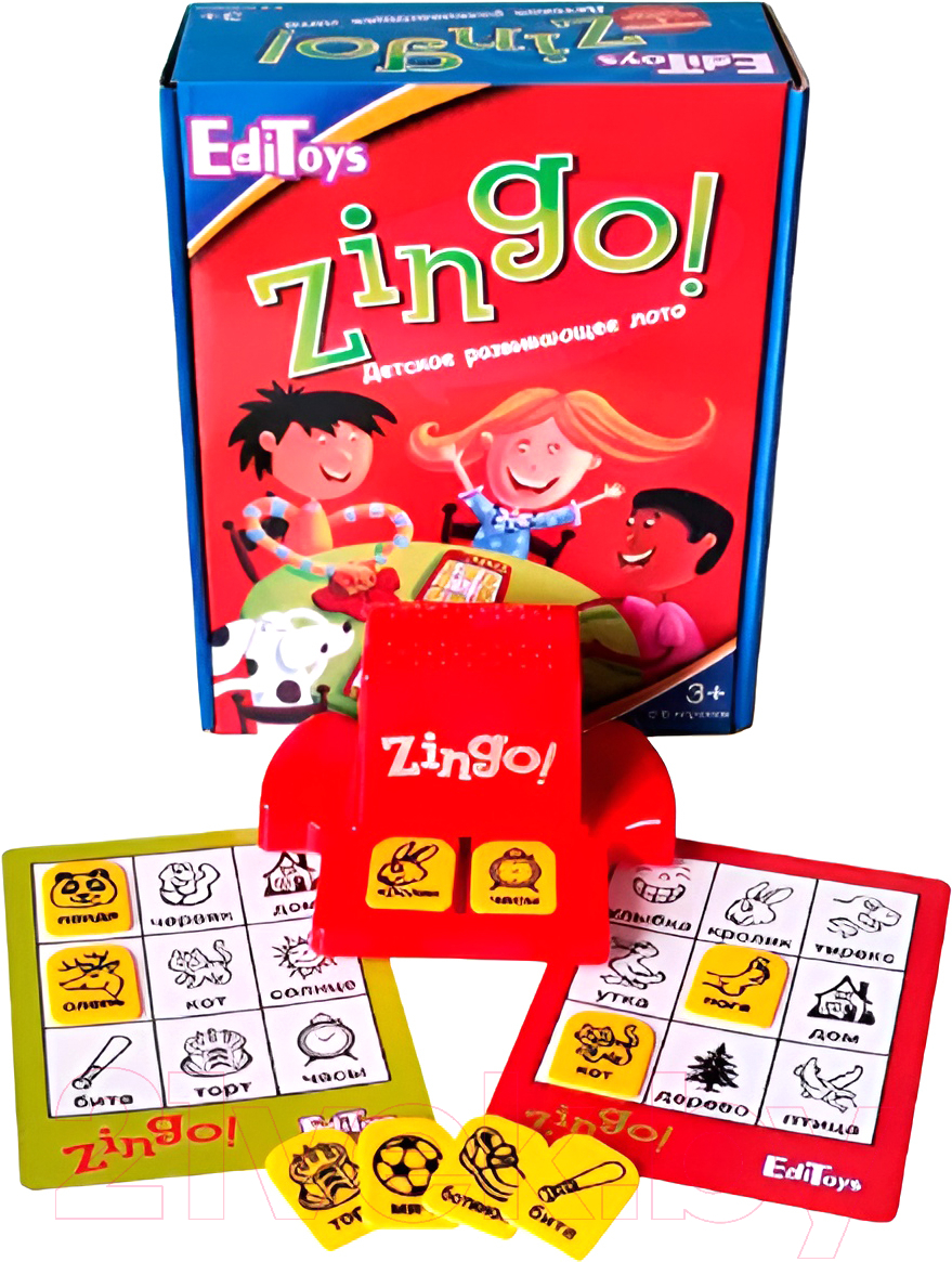 Настольная игра EdiToys Zingo / DT1201