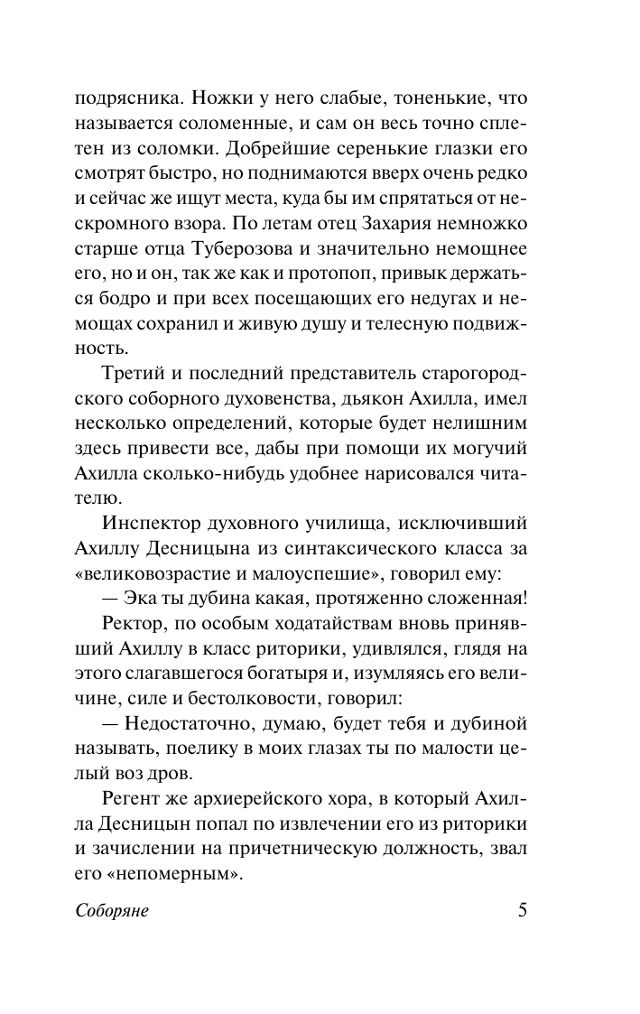 Художественная книга АСТ Соборяне, мягкая обложка (Лесков Николай) — фото 6