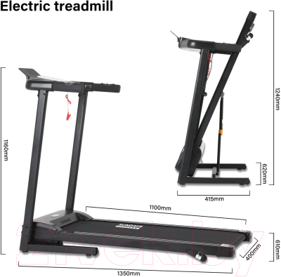 Электрическая беговая дорожка Sundays Fitness ES-T4004