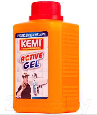 Средство для устранения засоров Kemi Professional Active Gel (500мл)