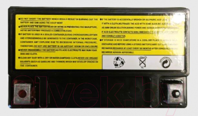 Мотоаккумулятор ALFA battery YTX9-BS / EB9-4