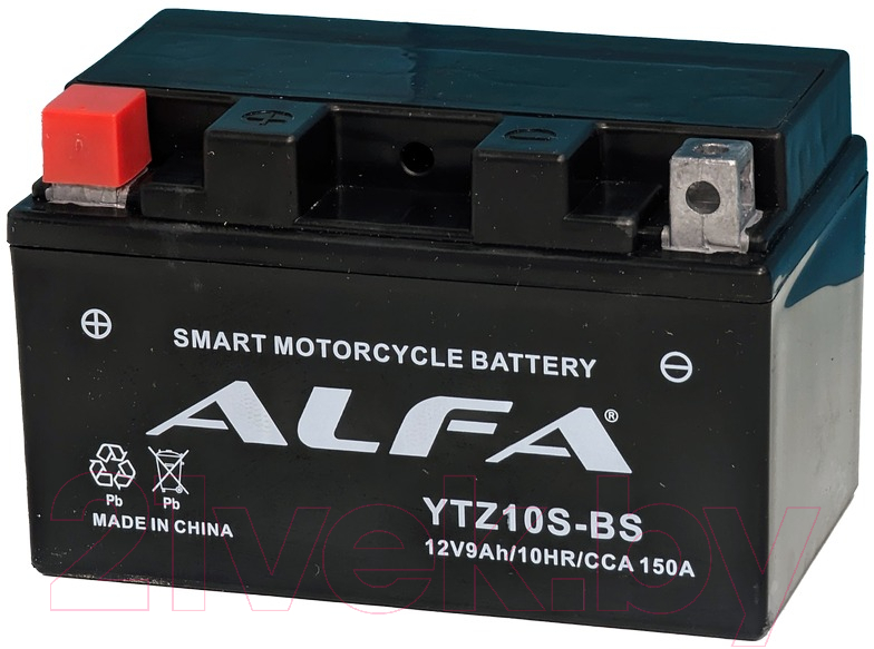 Мотоаккумулятор ALFA battery YTZ10S-BS / EBZ10-4-2 — фото 2