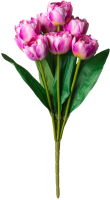 Искусственный букет Lefard Тюльпаны / 535-339 (лиловый) - 