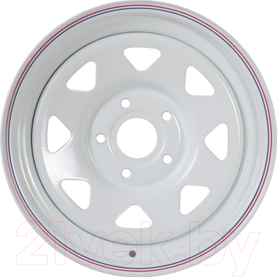 Штампованный диск ORW УАЗ 16x7" 5x139.7мм DIA 110мм ET 0мм White 79W