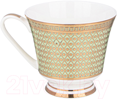 Набор для чая/кофе Lefard Золотая сетка / 770-226 (мятный)