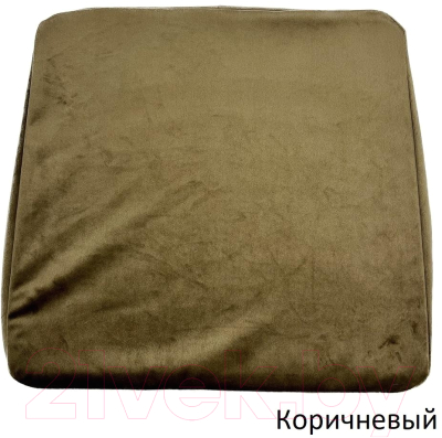Комплект чехлов Nivasan Бархат-10/CH.ВT-10 (2шт, 35x35см, коричневый)