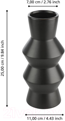 Ваза Eglo Sasebo 421031 (керамика, черный)