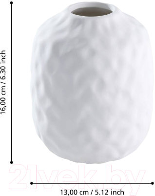 Ваза Eglo Lovran 421401 (керамика, белый)
